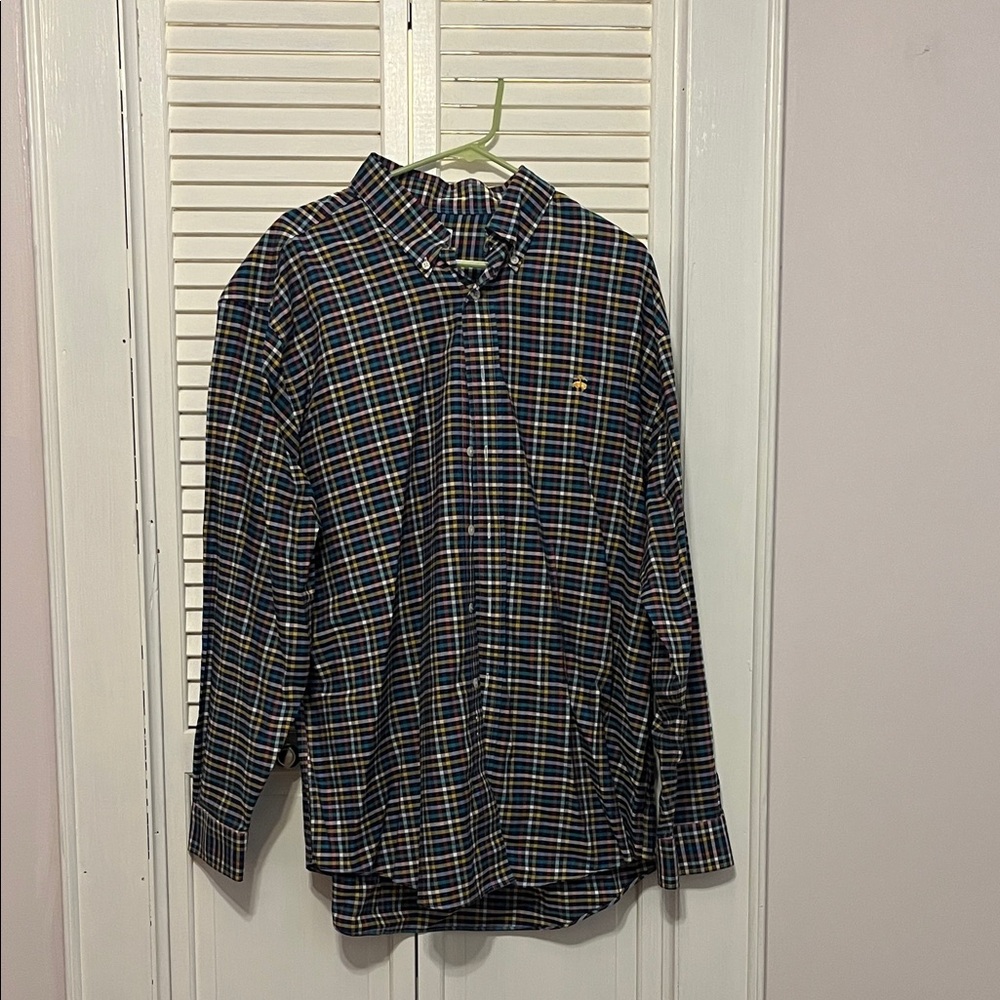 Brooks Brothers Multicolor Checkered Shirt